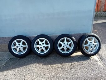 Alu kola Titan 4x100 s letními pneu 165/65/R13 - 2