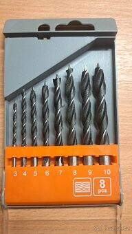 Sada 8 vrtáků do dřeva značka Sthor - 2