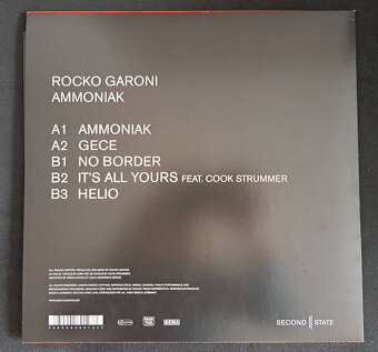 Techno vinyl //Rocko Garoni - AMMONIAK - 2