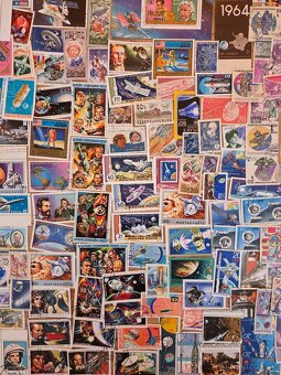 Sbírka známek vesmír - 2