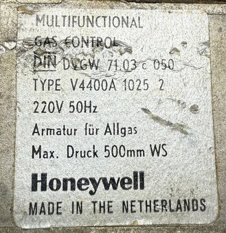 Plynový ventil Honeywell V4400A 1025 2 - 2