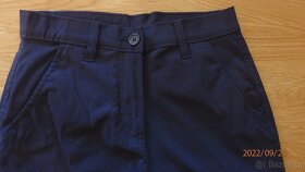 NOVÉ trekové kalhoty černé a modré vel.152 cena za jedny - 2