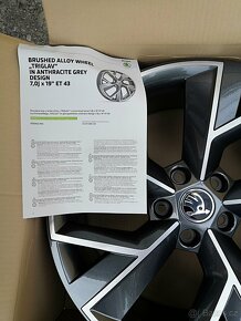 Nová alu kola Triglav 19" Škoda Kodiaq 235/50 R19 - 2