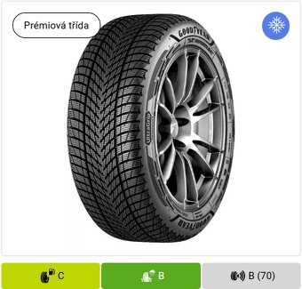 Prodám pneu 205/55/R16 Goodyear zimní - 2
