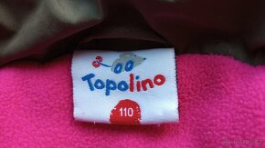 zimni bundicka zn. Topolino vel. 110 - 2