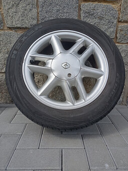 4x ALU disky Renault s letni pneu - 2