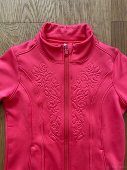 Poivre Blanc luxusní mikina - fleece RED vel. 8 let - 2