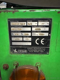 Cesab track e 50.3 elektricky vozík - 2