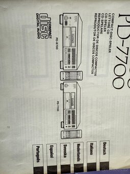 Prodám CD přehrávač PIONEER 8700 - 2