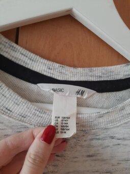 H&M chlapecká mikina 158/164 - 2
