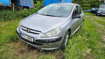 Peugeot 307, 1.6 benzin +LPG 66kw, tažné, levný provoz - 2