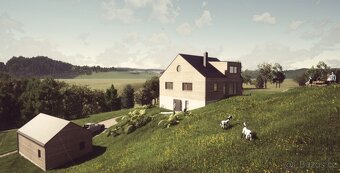 Slunné místo s duší, výhledem i st. povolením :) 4000 m2 - 2