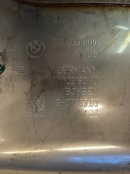 Zadní díl výfuku TOYOTA SUPRA MK5 / BMW Z4 - 2