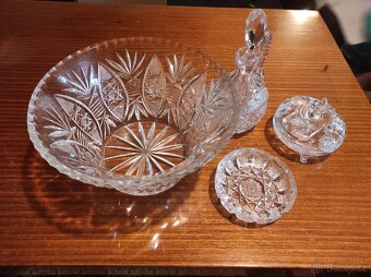 Sada broušeného skla - 2