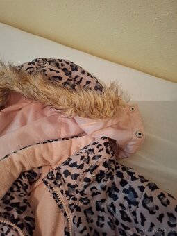 Dívčí zimní bunda, vel. 3-4 roky - 2