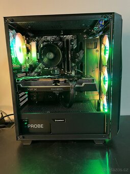 Herní PC: Ryzen 5 5600 /RX 6700 XT 12gb /16gb RAM /Záruka - 2