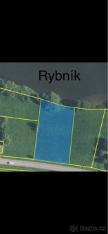 Prodej pozemku 1863 m2 s přímým vstupem k vodě. - 2