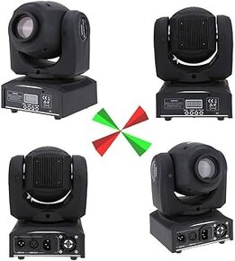 LED spot otočná hlava Lixada Light RGBW Stage světlo - 2