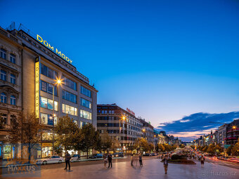 Pronájem obchodních prostor s výlohou (50 m2), Václavské nám - 2