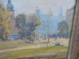 OBRAZ OLEJ  NA  PLÁTNĚ-T.HRDINKA - 2