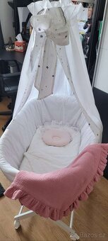 Proutěný koš pro miminko - 2