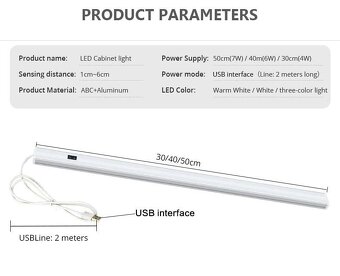Led světla pod linku - 2
