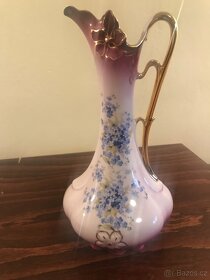 váza - růžový porcelán - 2