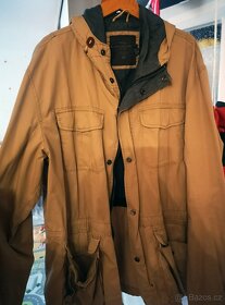 Pánská hnědá bunda - velikost XL - výrobce H&M - zánovní - 2