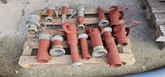 Savice PVC fekál s agro hákem + redukce - 2