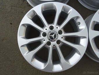 Disky originál Mercedes 17", rozteč 5x112,ET 38, šíře 6,5J - 2