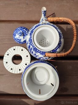 Čajová konvička s ohřívačem – Made in Japan - 2