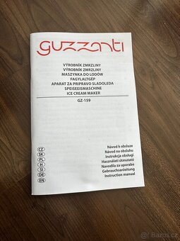 Zmrzlinovač guzzanti gz-159 - 2