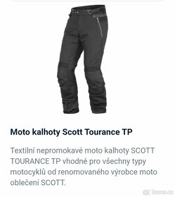 Top motokalhoty Scott, vel.XL - 2