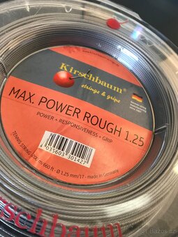 Tenisový výplet Kirschbaum max power rough 1.25 - 2