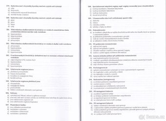 Modelové otázky z biologie na 1. Lékařskou fakultu - 2