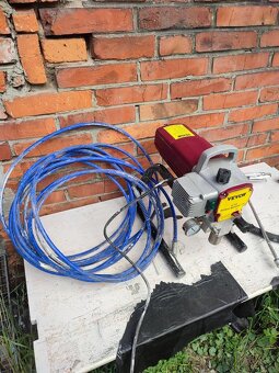 Vysokotlaké stříkací malířské zařízení 1500W - víc znečištěn - 2