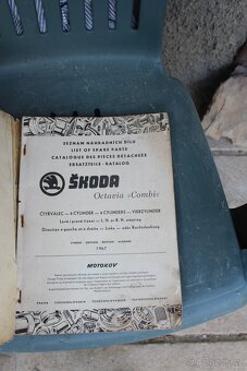 Servisní kniha Octavia Combi 1967 - 2
