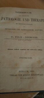 Starozitne knihy Patologie und Therapie - 2