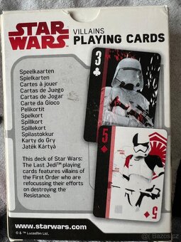 Nový Star Wars balíček hracích karet - 2