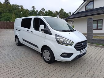 Ford Transit Custom,2018,1.maj,ČR,serv.k,6 míst,DPH,L2,záruk - 2