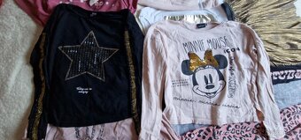 ZNAČKOVÉ,ZLATÉ OBLEČENÍ,BAVLNA, VEL.134, PC VYSOKÁ - 2