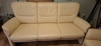 Sedací souprava 3+2 z eko kůže - 2