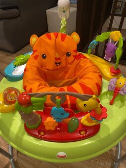 Mattel Fisher-Price Skákadlo hopsadlo Rainforest Jumperoo - 2