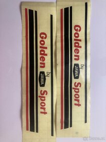 Samolepka Jawa golden sport - 2