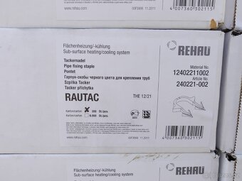 Tacker příchytka Rehau Rautac - 2