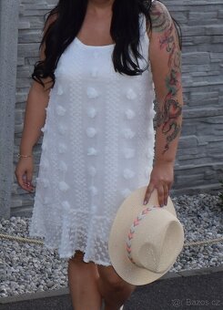 Bílé letní šaty - 2