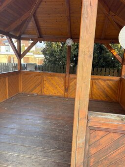 Zahradní altán dřevěný - 2