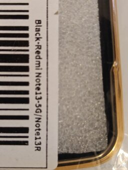 Obal-Xiaomi Redmi Note13 -5G Black - 2