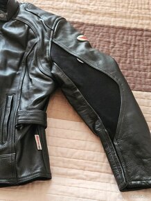 Dámská kožená bunda na motorku - 2