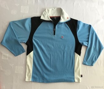 Mikina fleece světle modrá, zn. TCM, vel. 164 = 50 Kč - 2
